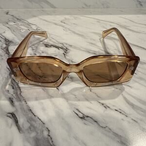 TIWI Seul Sunglasses Honey Clear